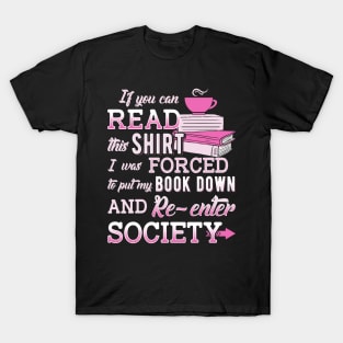 Put My Book Down Funny T-Shirt